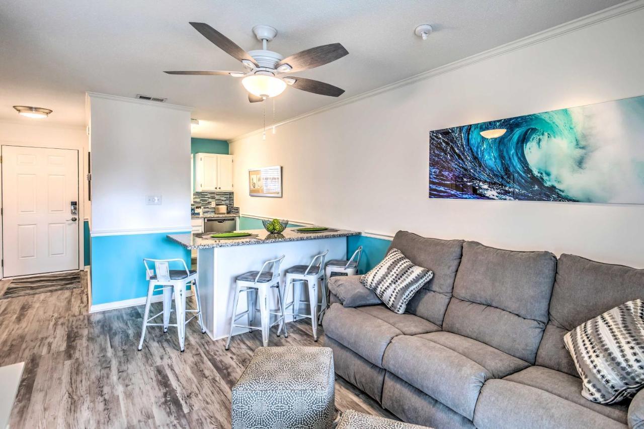 Surfside Beach Escape With Pool - Walk To Ocean! Myrtle Beach Exterior foto
